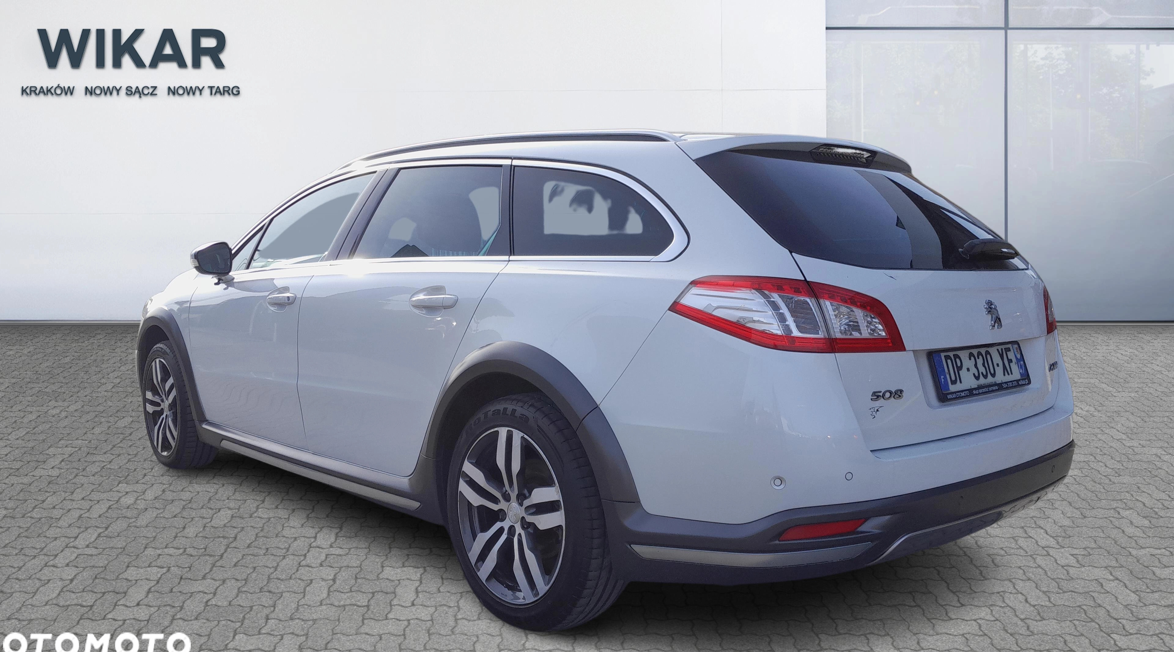 Peugeot 508 cena 51000 przebieg: 235500, rok produkcji 2015 z Szczytno małe 407